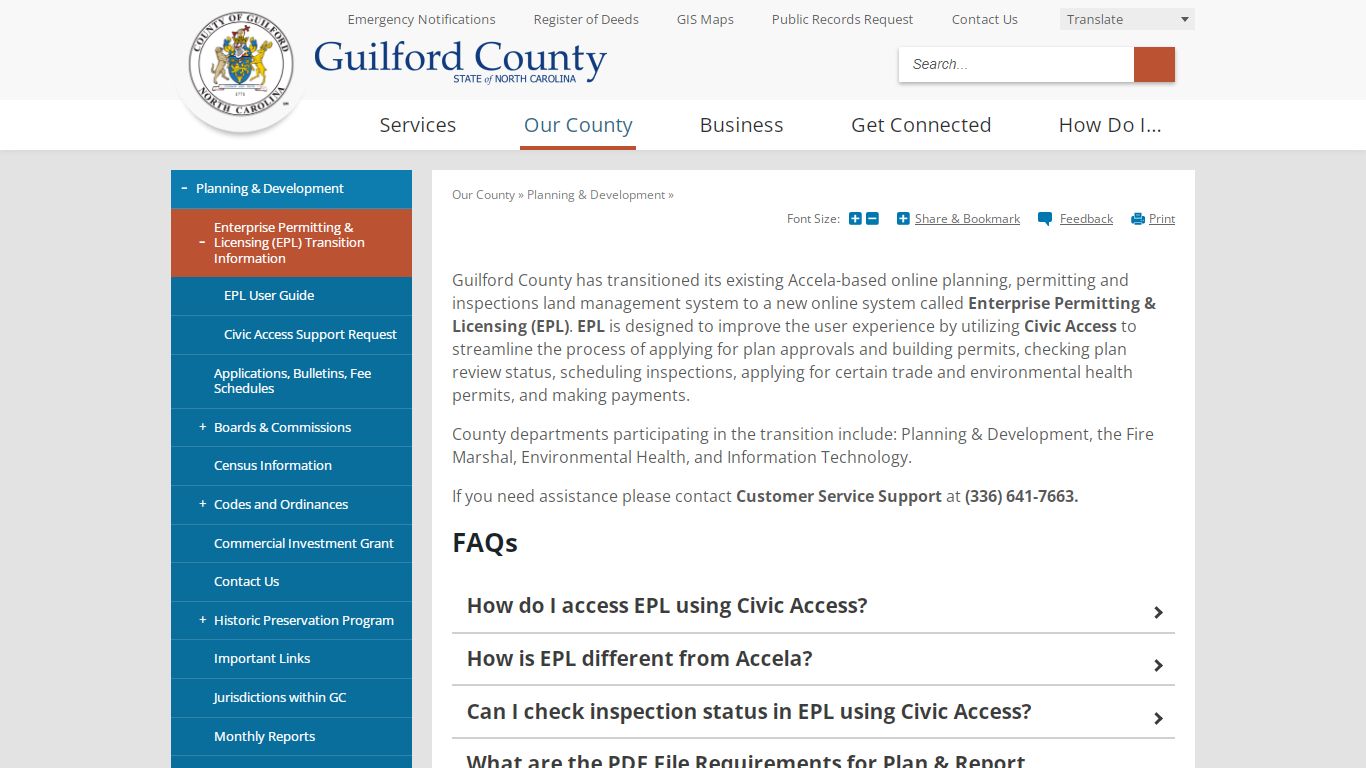 energov Citizen Access | Guilford County, NC
